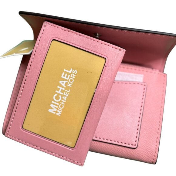 Michael Kors Jet Set Medium - 2-in-1 Wallet Primrose (Peach) - Picture 8 of 10